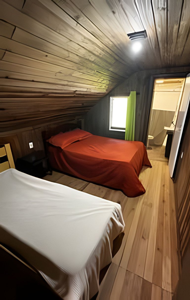 Cabana Família | Área de festa | Vista Barragem