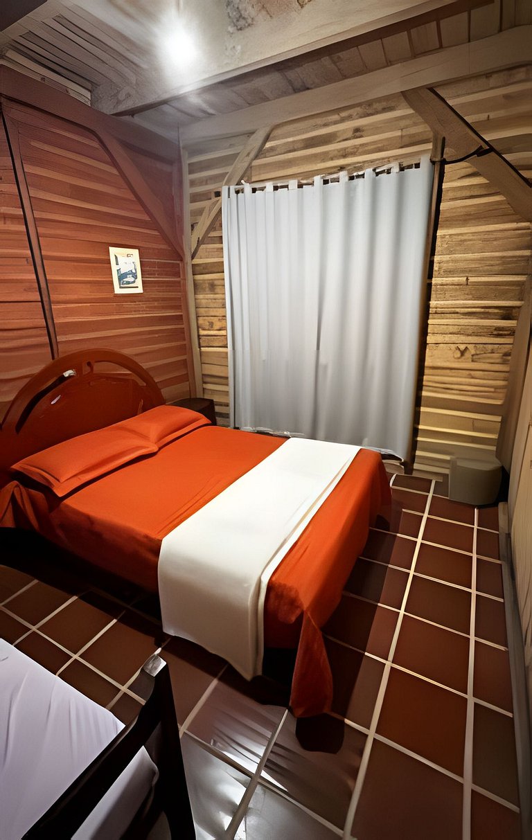 Cabana Família | Área de festa | Vista Barragem