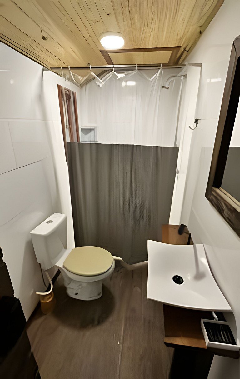 Cabana Família | Área de festa | Vista Barragem