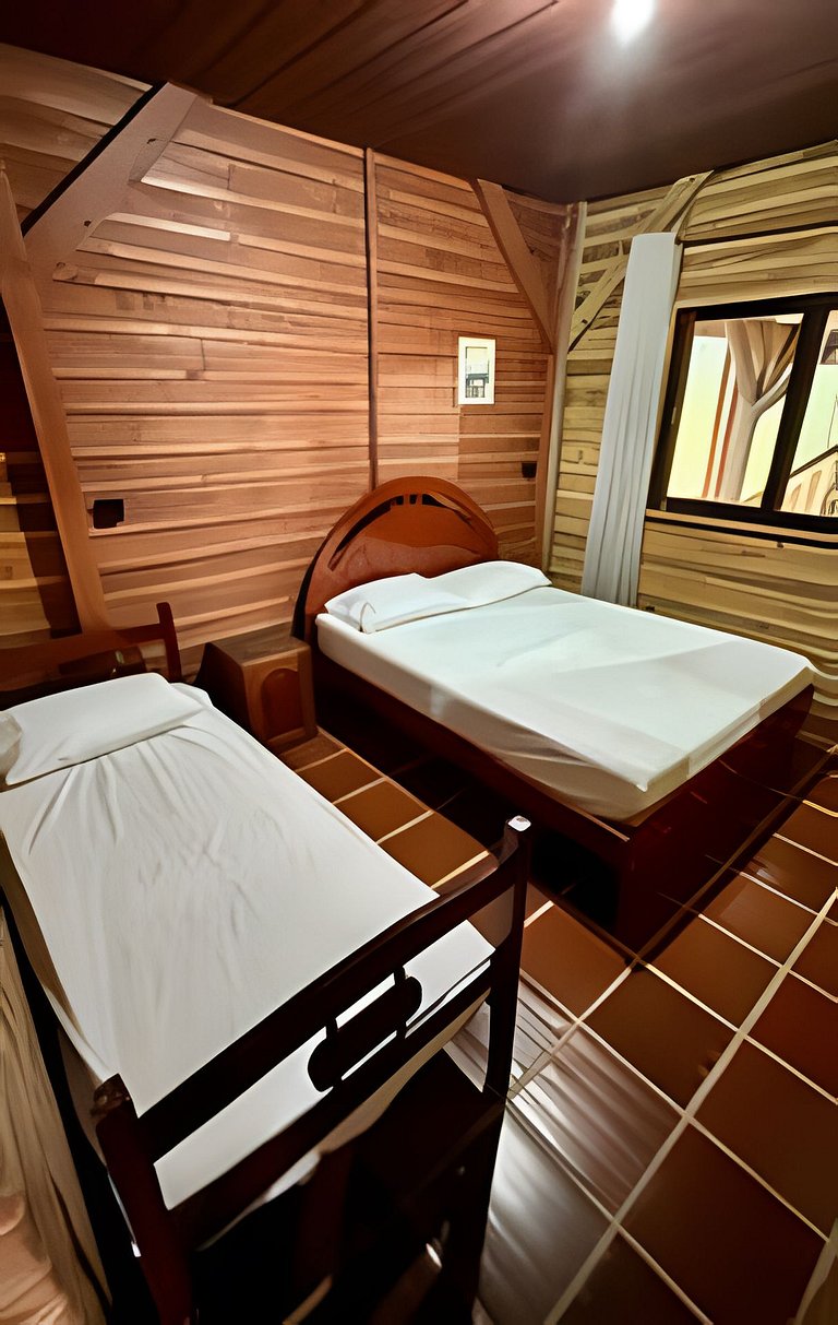 Cabana Família | Área de festa | Vista Barragem