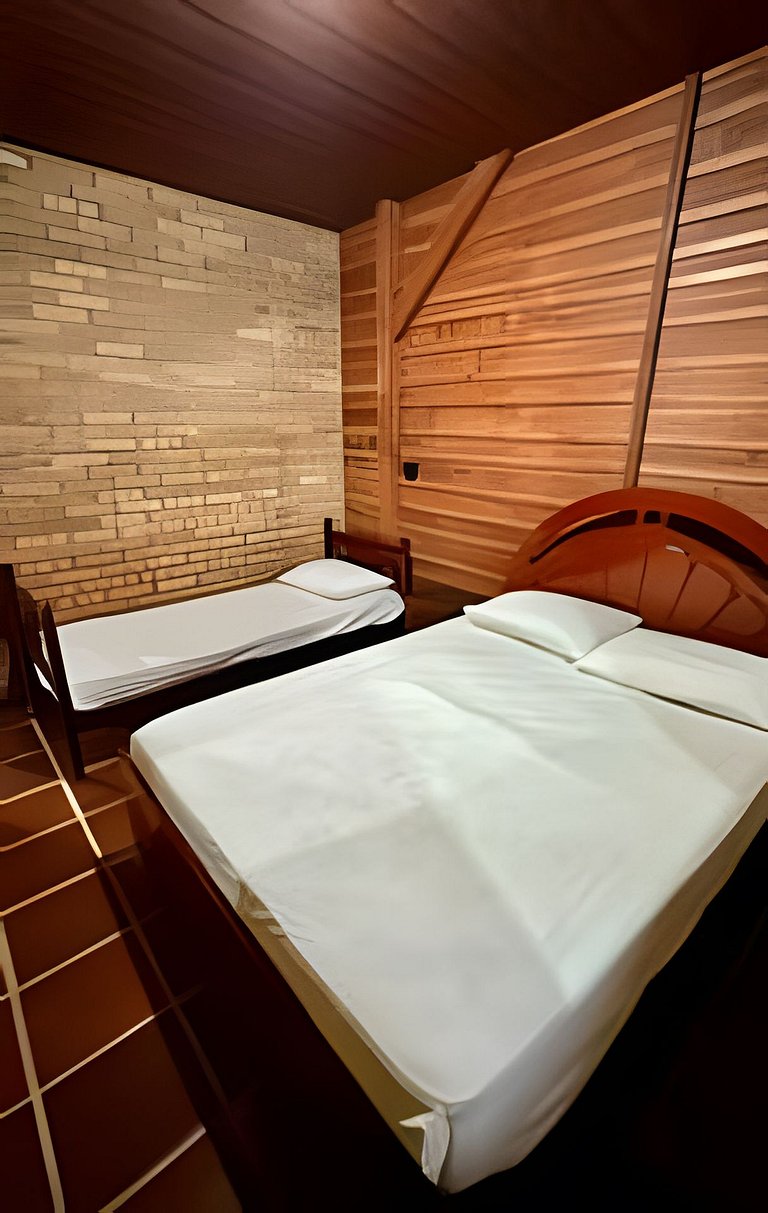 Cabana Família | Área de festa | Vista Barragem