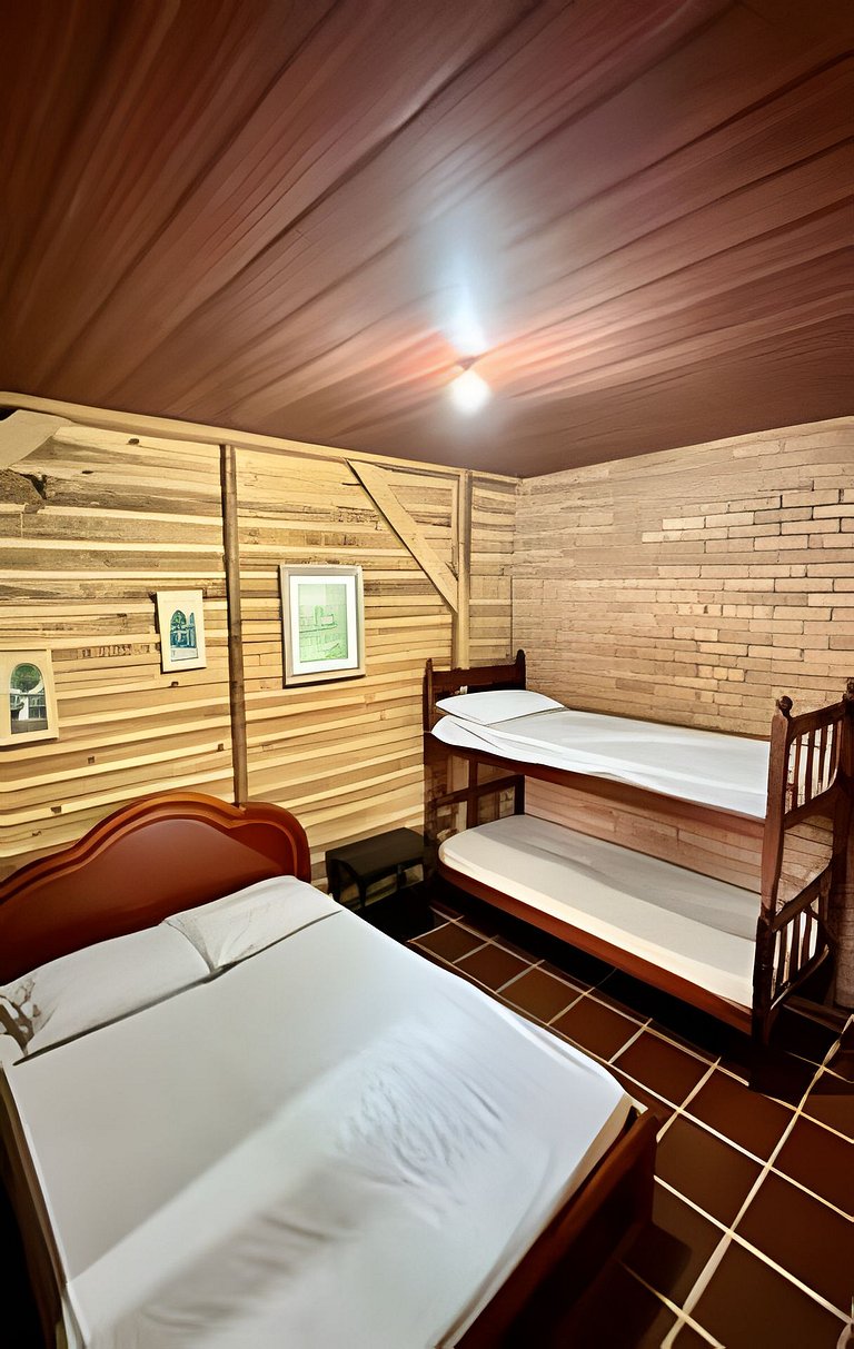 Cabana Família | Área de festa | Vista Barragem