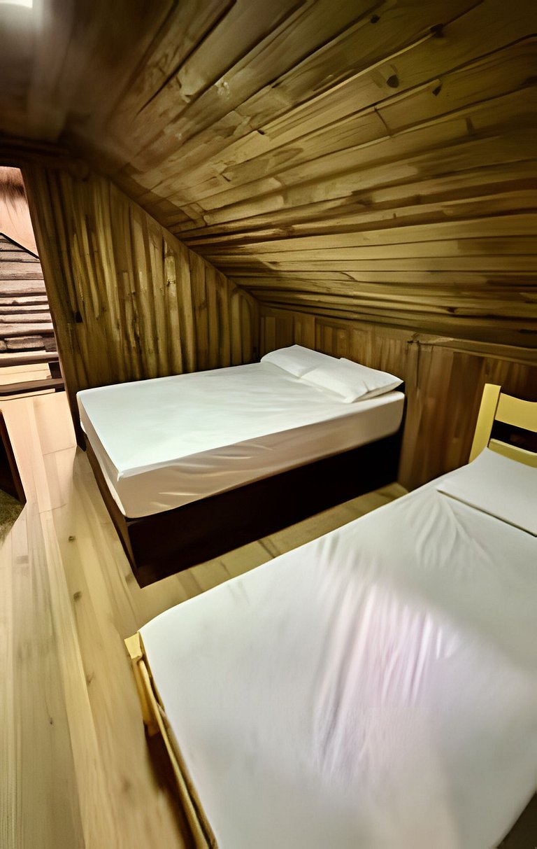 Cabana Família | Área de festa | Vista Barragem