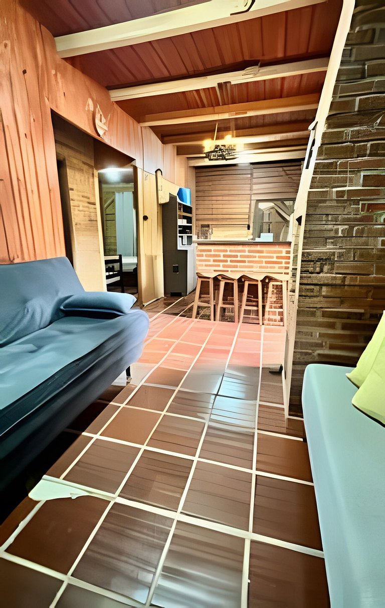 Cabana Família | Área de festa | Vista Barragem