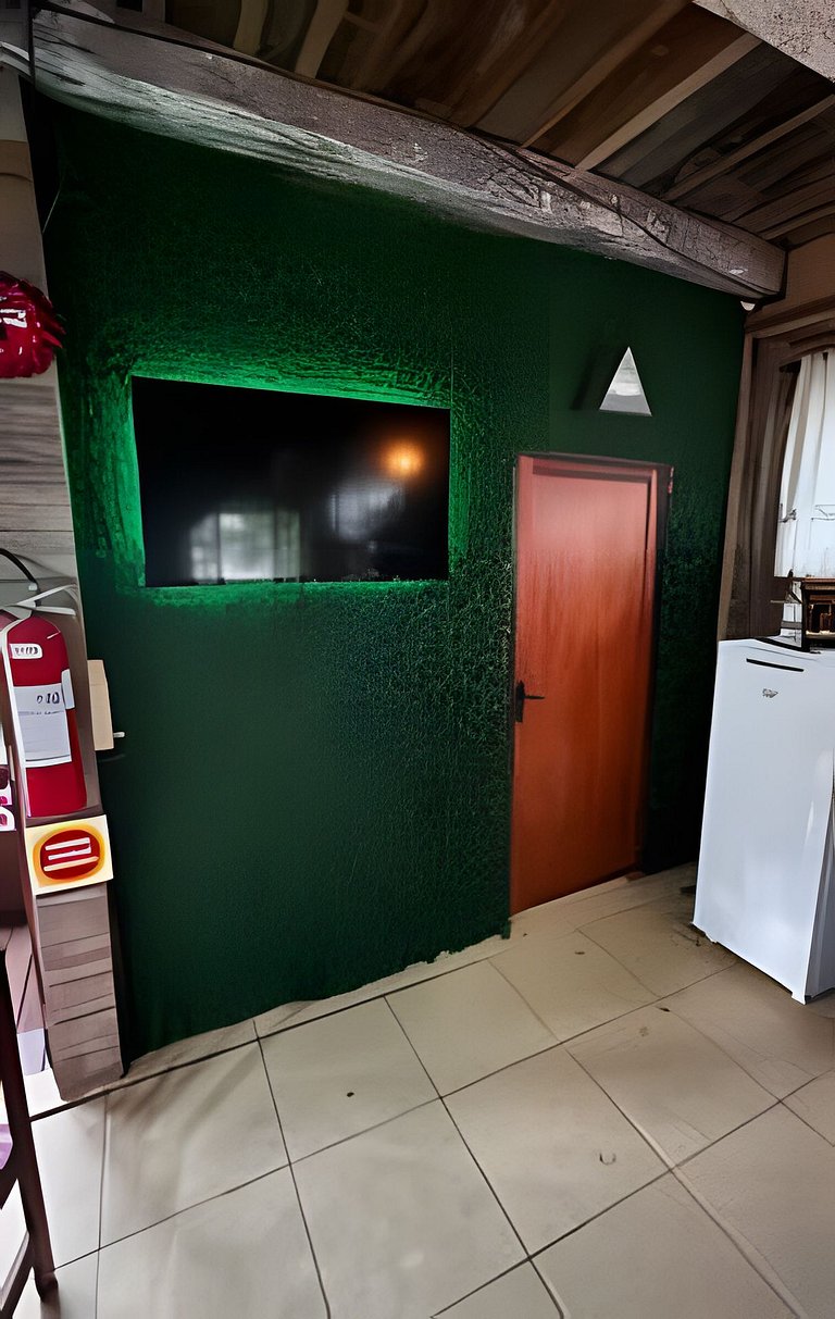 Cabana Família | Fogueira | Vista barragem