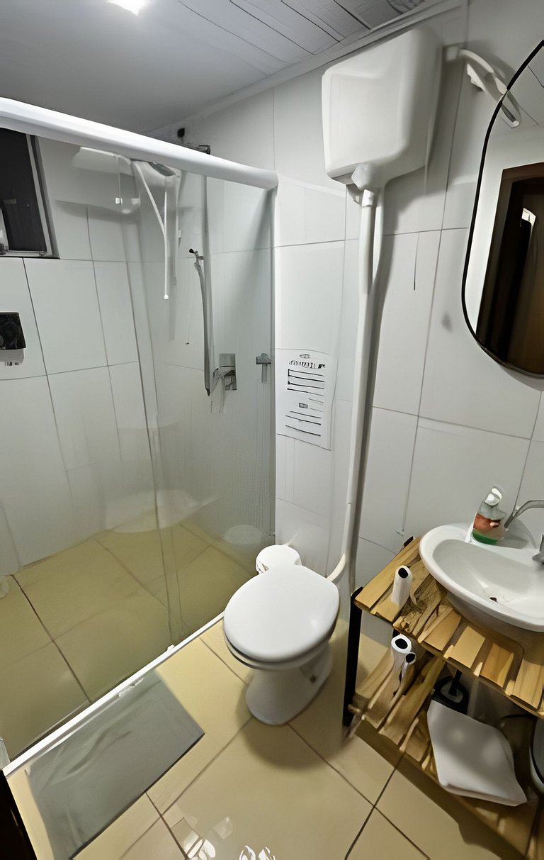 Cabana Família | Fogueira | Vista barragem