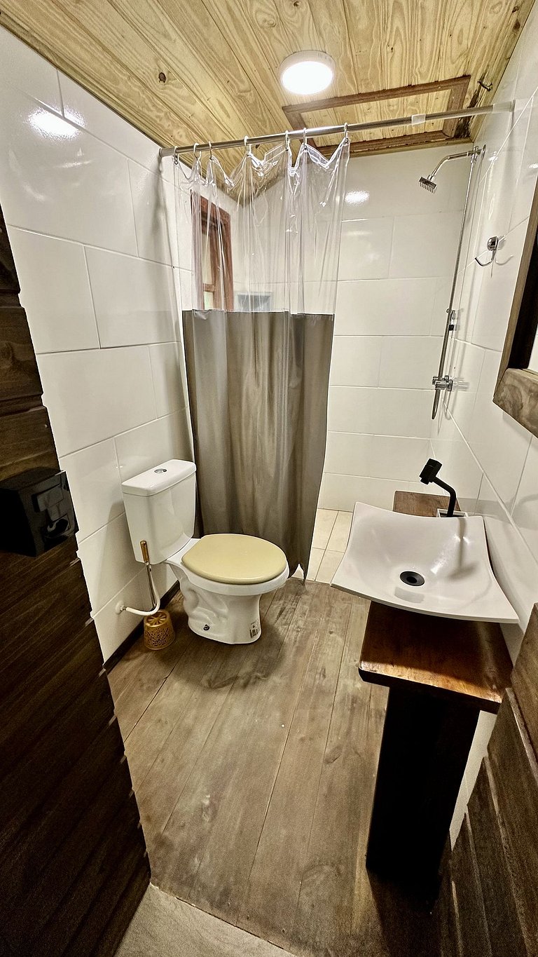 Cabana Família | Área de festa | Vista Barragem