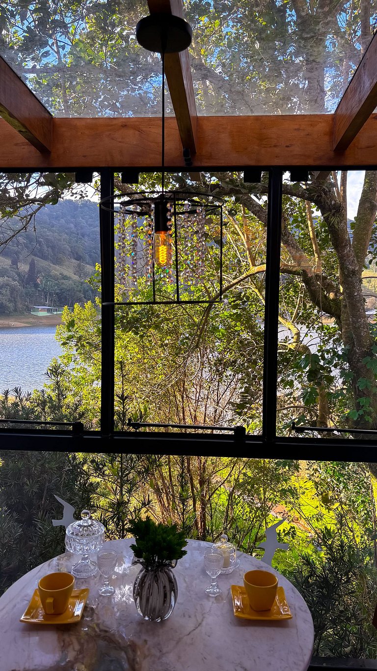 Cabana de Judá | Hidro, lareira e imersão