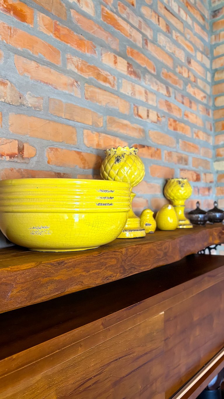 Cabana da Pedra | Hidro, rede suspensa e lareira