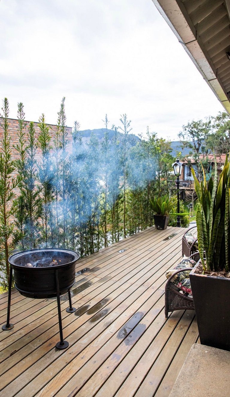 Cabana Primavera | Hidro, lareira e intimista