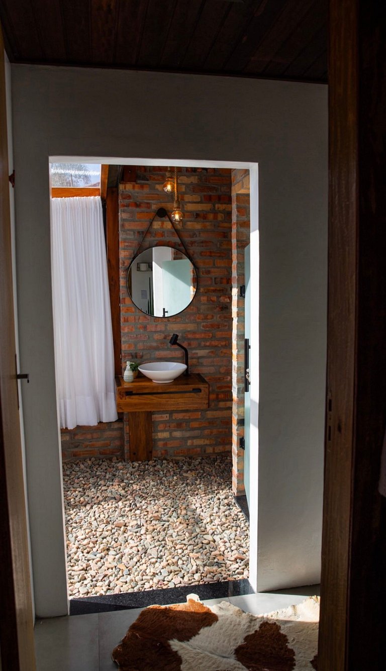 Cabana Primavera | Hidro, lareira e intimista