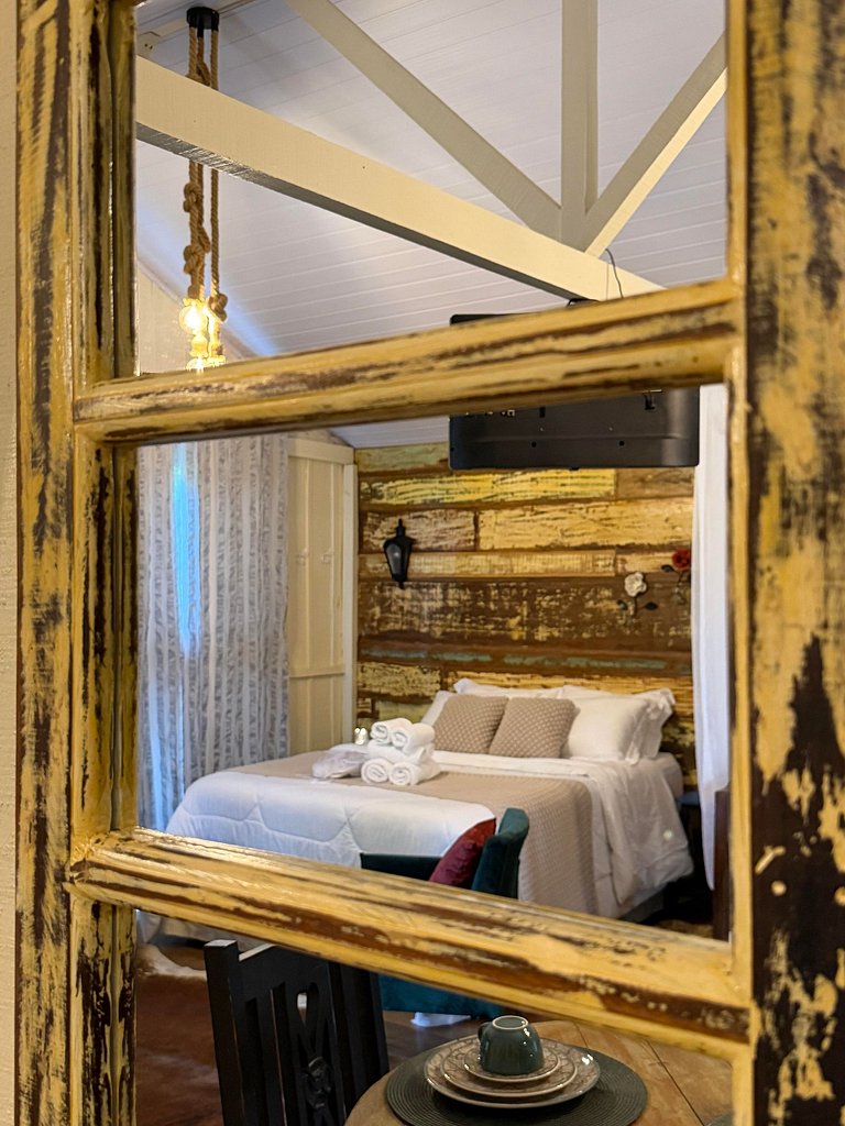 Cabana Primavera | Hidro, lareira e intimista