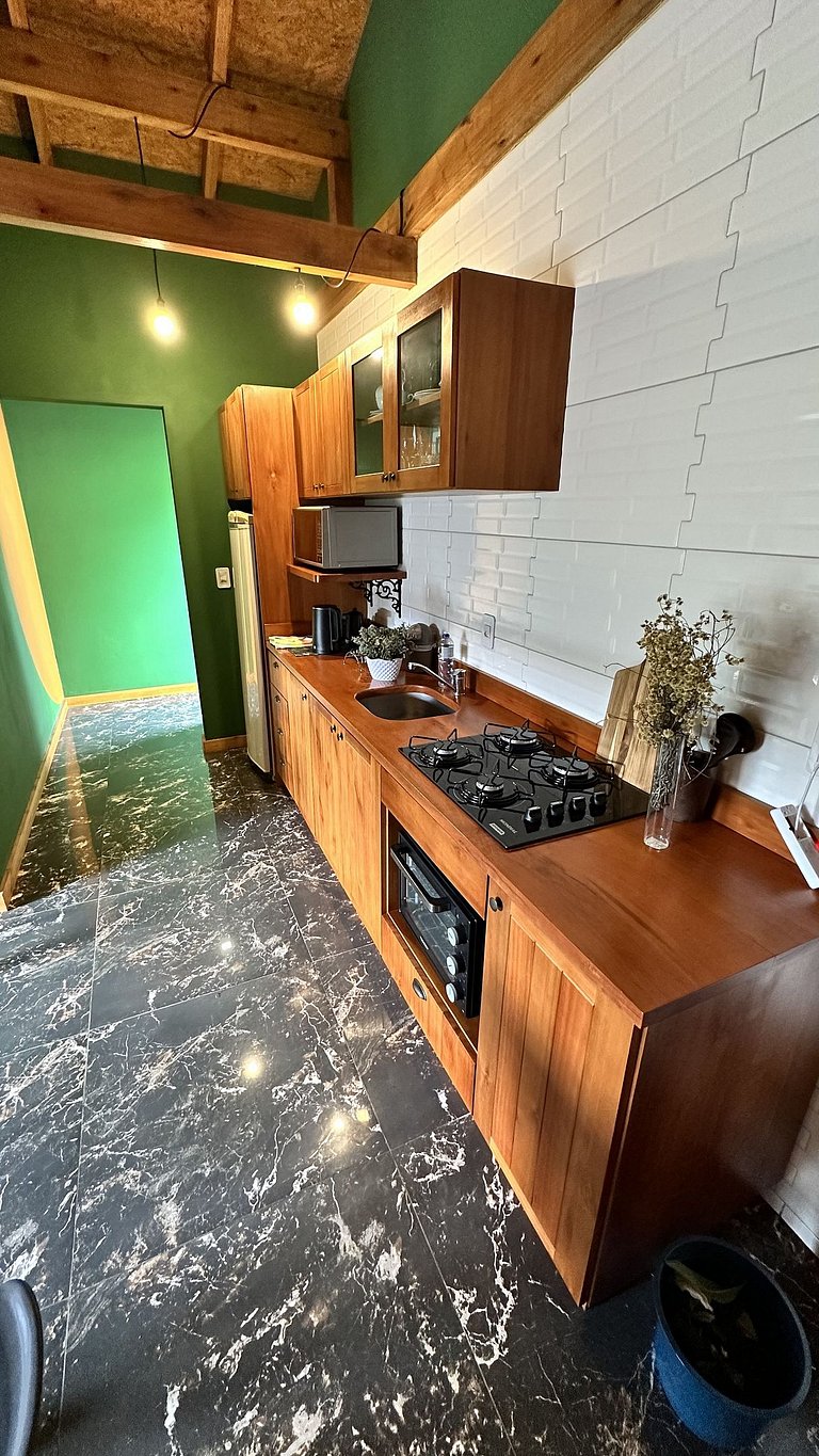 Chalé Una | Para casais | Hidro com vista barragem