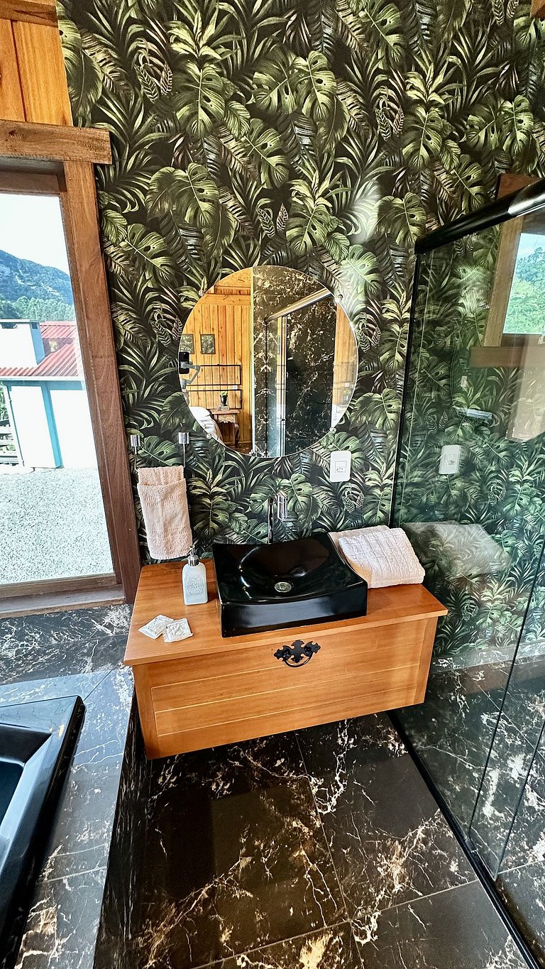 Chalé Una | Para casais | Hidro com vista barragem