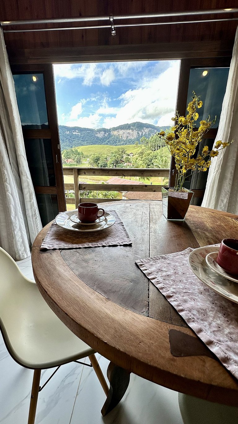 Chalé Vita | Romântico com hidro | Vista Barragem