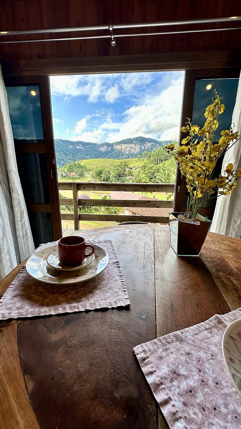 Chalé Vita | Romântico com hidro | Vista Barragem