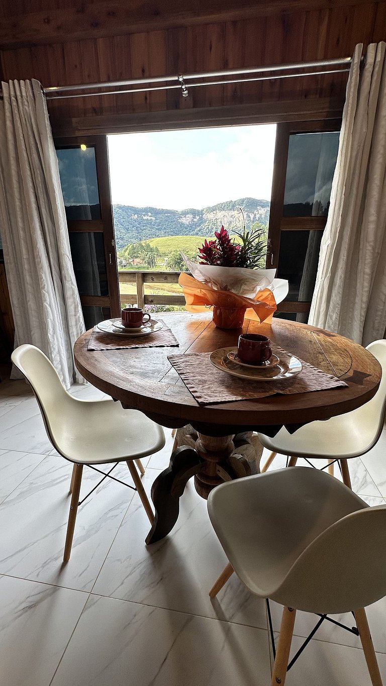 Chalé Vita | Romântico com hidro | Vista Barragem