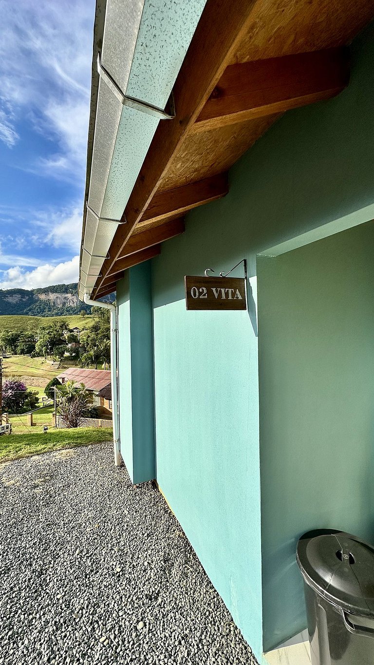 Chalé Vita | Romântico com hidro | Vista Barragem