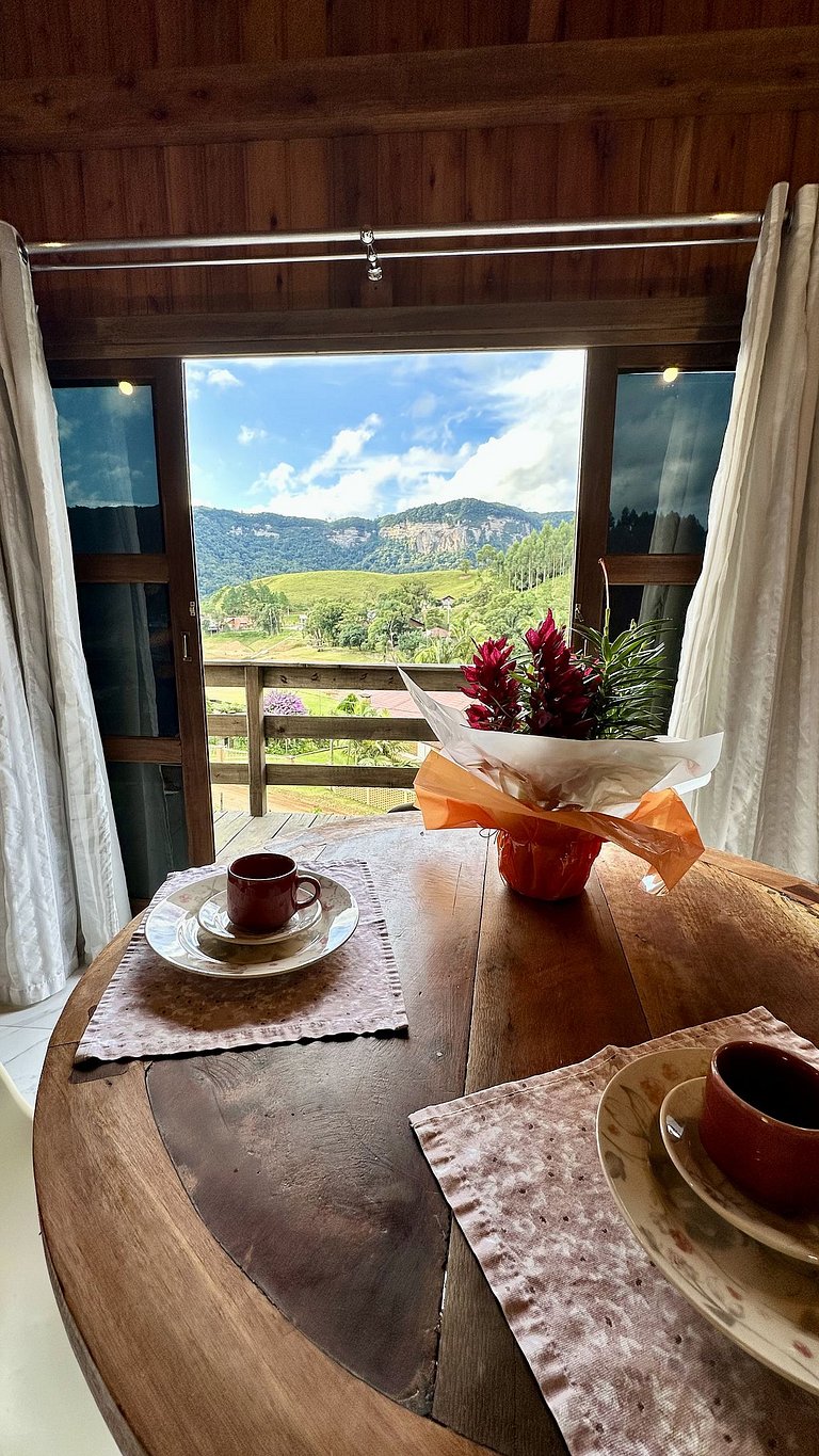 Chalé Vita | Romântico com hidro | Vista Barragem